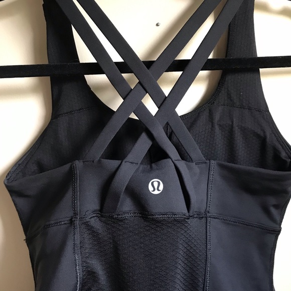 Lululemon Black Racerback TankTop - Picture 6 of 7